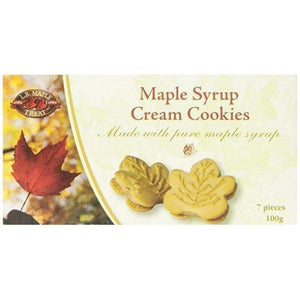 Maple Syrup Creme Cookies - L.B Maple Treat