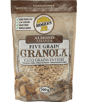 Granola 5 Grain Almond - Rogers