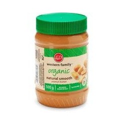 Organic Natural Peanut Butter - Western Family
