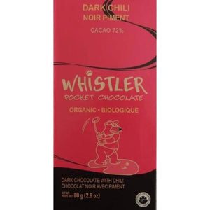 Dark Chili Chocolate - Whistler Chocolate