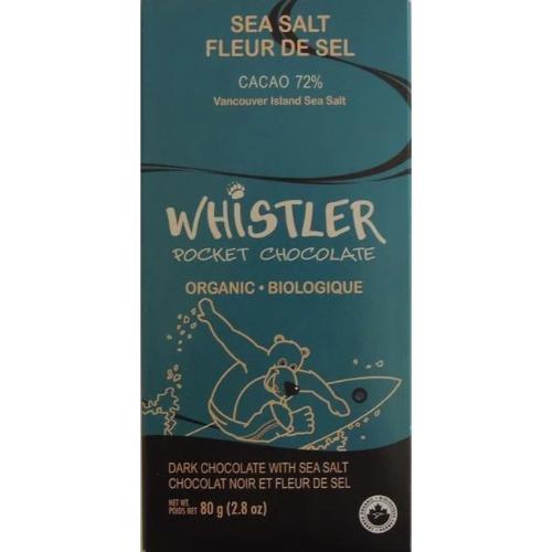 Sea Salt Dark Chocolate - Whistler Chocolate